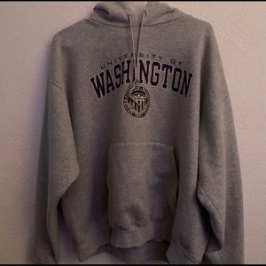Champion Grey College Hoodie